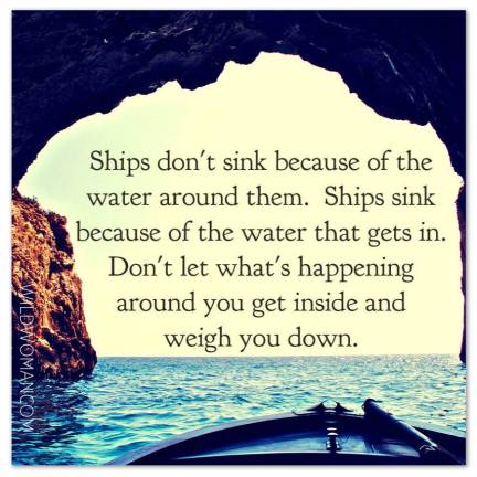 ships dont sink